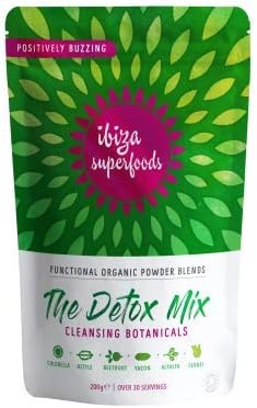Ibiza Superfoods Organic Superfood Greens Powder 200g No sweeteners (30 Servings) Detox, Energy, Focus (Detox Mix)