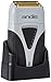 Andis Styling Profoil Plus Shaver TS-2, Pro Foil Lithium Titanium Foil Shaver, Cord/Cordless, Cordless Smooth Shaving with Charger, Grey and Black