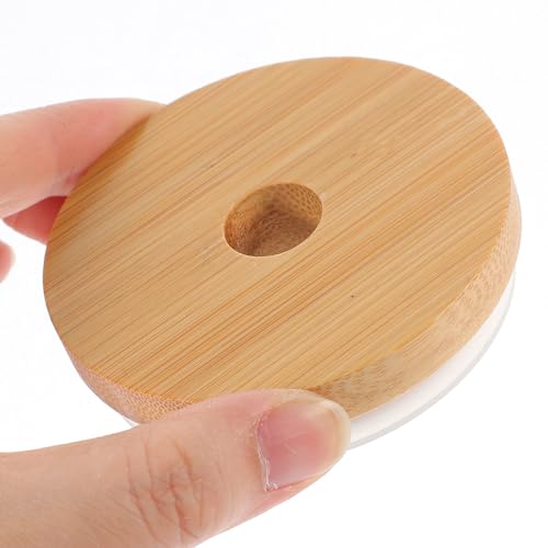 Tapas para tarros con orificio KICHOUSE ideales en reuniones familiares y restaurantes 5