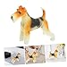 Gogogmee Estatua Perro Realista Decorativa de Perro Rígido para Decoración de Escritorio y Hogar Adorno para Fotos y Regalo Figura de Fox Terrier Rígido Imagen de Gogogmee Estatua Perro Realista Decorativa de Perro Rígido para Decoración de Escritorio y Hogar Adorno para Fotos y Regalo Figura de Fox Terrier Rígido