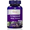 8 Pack Esmond Natural Grapeseed Extract Helps Maintain Antioxidant Health, GMP, Natural Product Assn Certified, Made in USA - 400mg, 480 Capsules