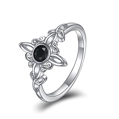 Bague Nœud de Sorcière argent 925 anti-ternissement pour sublimer les mains sensibles