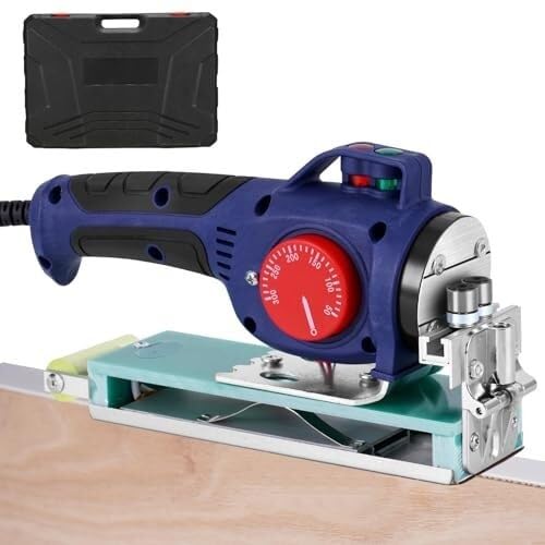 Fasciatrice elettrica per bordi hot melt, bordatrice elettrica per la lavorazione del legno, bordatura adesiva a caldo portatile per legno di forma irregolare dritta curva