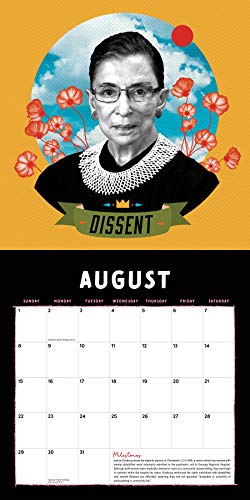 2021 The Legacy of Ruth Bader Ginsburg Wall Calendar