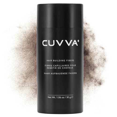 Fibres capillaires Cuvva kératine volumisante pour masquer la perte de cheveux 25g