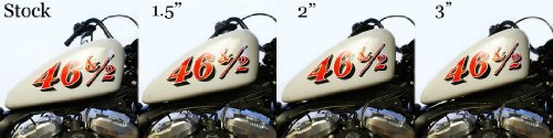 Usa Made Custom Gas Tank Lift Kit 3 Inch, Fits All 2004-Up Harley Sportster 883 And 1200 Models, Incl. Xl883, Xl883N, Xl883C, Xl883L, Iron, Xl1200C, Xl1200, Xl1200R, Xl1200N, Xl1200X, Xl1200V, 48, 72 #TOP2