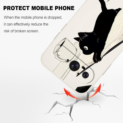 Coque Pixel 9 Google silicone chat blanc pour votre quotidien - 5