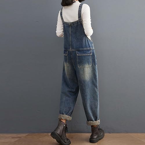 Peto vaquero para mujer holgado, el mono sin mangas ideal para tus planes de verano de los 90 5