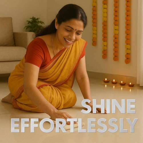 Waxpol Floor Polish (White/Neutral) 400 g For Sparkling Shines to your Floors, Tiles, Stone and Furniture