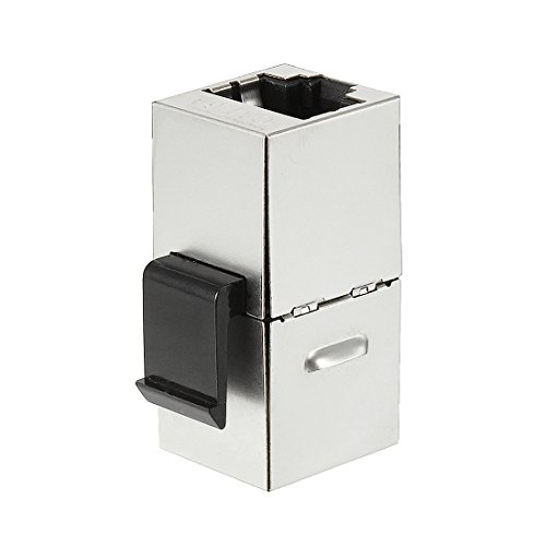 uxcell 8 Packs CAT 6a Keystone Jacks RJ45 Couplers miniatura 2