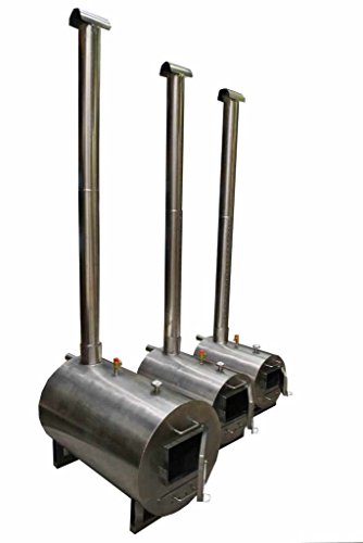 Northern Lights Group Wood Fired Hot Tub Heater - Wood Fired Pool Heater -  Large 100,000 BTU -