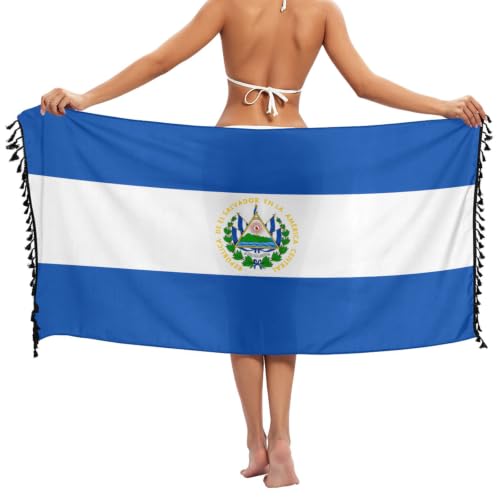 Pareo para traje de baño de mujer linqin suave con borlas de playa 4
