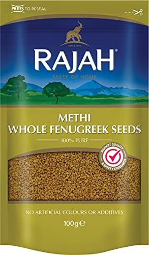 RAJAH Methi Whole Fenugreek SEEDS-100G