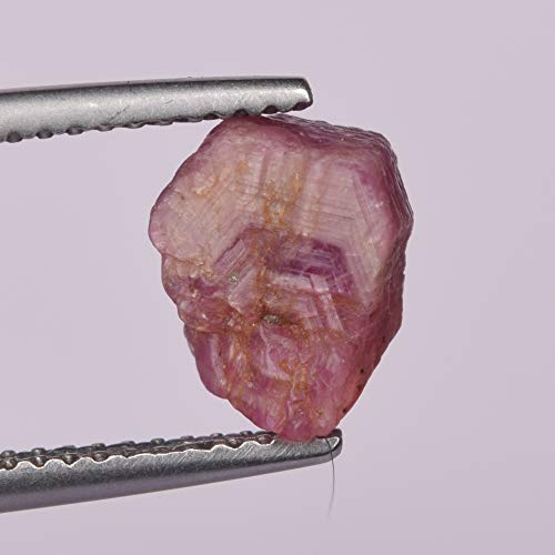 Rough Raw Red Spinel Stone 03.50 Carat Natural Rough Red Gem, Egl Certified Red Spinel Gemstone for Home Decor EY-853