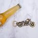 Imagen de TRIXES Abridor de Botellas de Moto Retro Dorado
