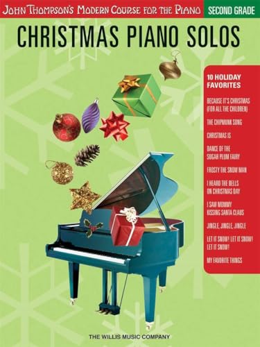 Christmas Piano Solos - Second Grade (Book Only): John Thompson's Modern Course for the Piano