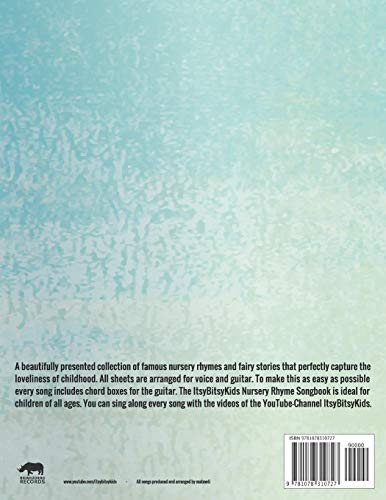 The ItsyBitsyKids Nursery Rhyme Songbook: 40 lead sheets arranged for voice and guitar