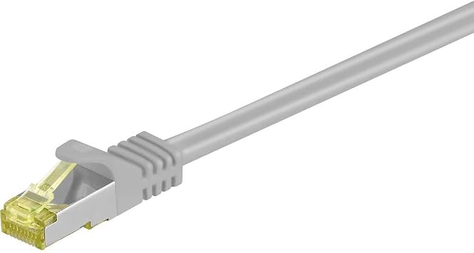 Wentronic Goobay CAT 7 Network Cable LS0H S/FTP 2X Shielding PIM