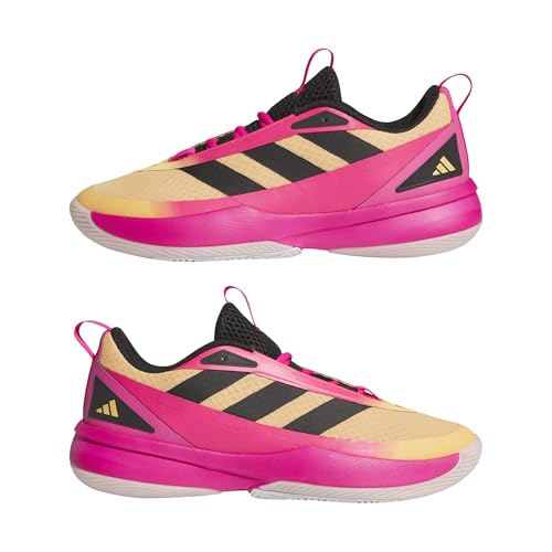 Adidas Unisex Adulto Front Court Shoes, Hazy Orange/Core Black/Shock Pink, 42 EU - imagen 6