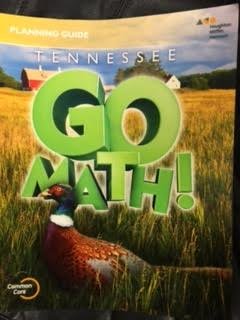 Paperback Planning Guide Grade 5 (Go Math!) Book