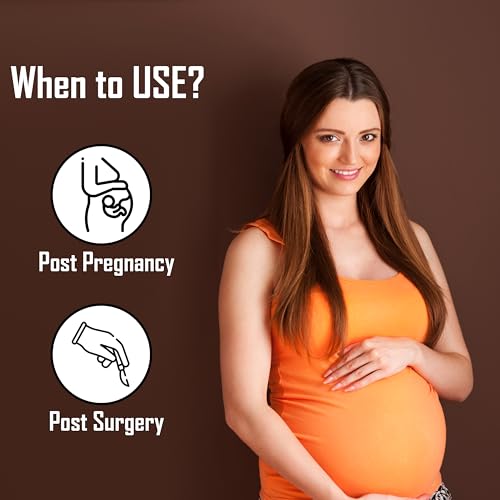 24 BH BAZAAR Abdominal Belt Pack of 2 | Free Size | Beige | Dual Strap Postpartum, Maternity & Back Support Belt for Women & Men | Belly Support, Tummy Control, Back Pain Relief - Image 7 thumbnail