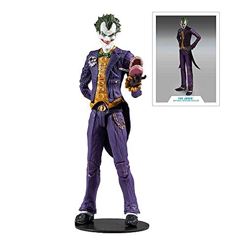 DC McFarlane - Boneco Arkham Asylum Joker
