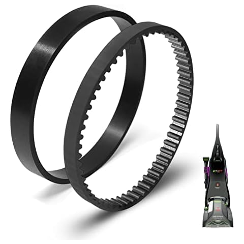 JEDELEOS Belt Replacement Kit 6960W for Bissell Proheat Vacuum, Fit Models 1694W, 1697, 1698, 1699, 1799, 1846, 7901, 7920, 7950, 8806, 8905 and 8910 Series, Replace Parts 0150621 & 2150628 Cover