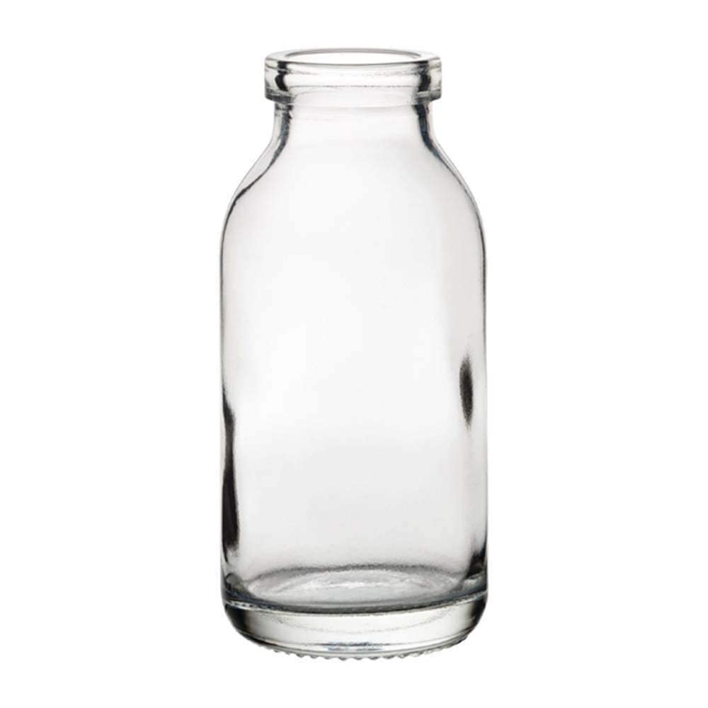 Hospitality Glass Brands HG90059-006 Milk Bottle, 4.25 oz. (Pack of 6)