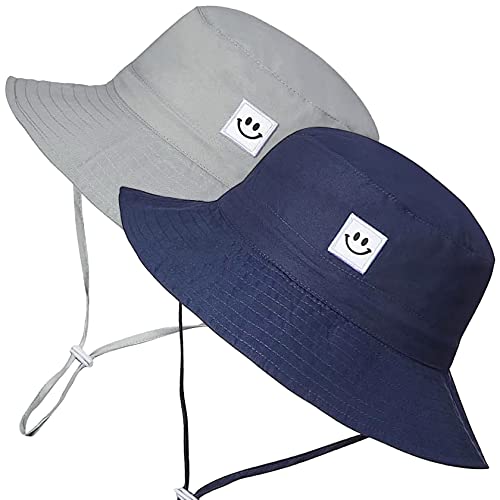 Image of 55cube Toddler Sun Hat Beach Bucket Hat for Girls Boys Toddlers