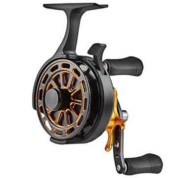 best straight line ice fishing reel
