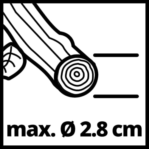 Einhell Sécateur sans fil GE-LS 18 Li-Solo | PXC | 18 V | branches jusqu’à 28 mm | lames bypass | interrupteur de sécurité | sans batterie