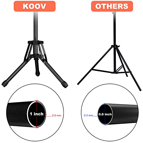 Projector-Stand-Tripod-Stand-Reinforced-Laptop-Tripod-Stand-with-Mouse-Tray-Phone-Holder-Adjustable-Height-20-to-61-inch-Portable-Laptop-Stand-Tripod-for-Projector-Podium-Music-Stand-DJ