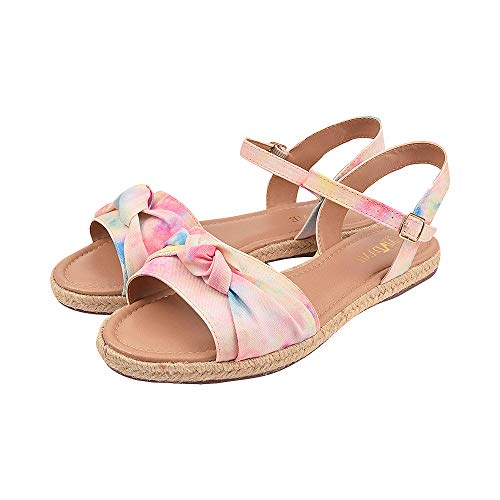 Sandalias Femininas Rasteira Sola Corda Sapatteria 020402 Tamanho:37;Cor:Rosa