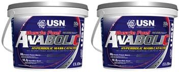 (2 Pack) - USN - Muscle Fuel Anabolic Strawberr | 4000g | 2 Pack Bundle