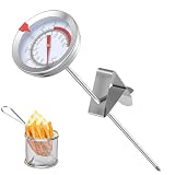 Termometro da Cucina Professionale, Termometro per Friggitrice, Termometri per Cucina in A...