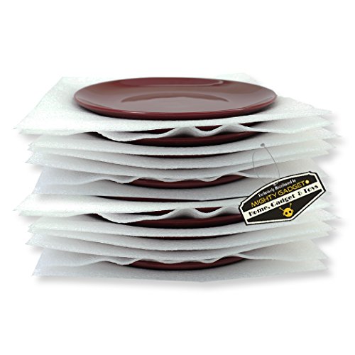 70 Pack of Mighty Gadget (R) Large 16" x 12" Foam Wrap Sheets Cushioning for Moving Storage Packing and Shipping Supplies, 70-Pack (White)