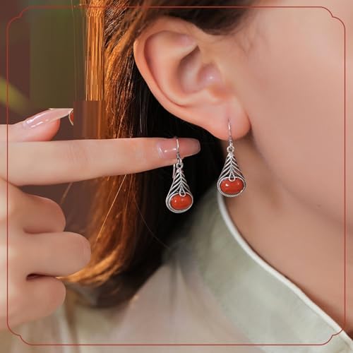 Boucles d'oreilles cerceau ovale creux légères pour filles - 3