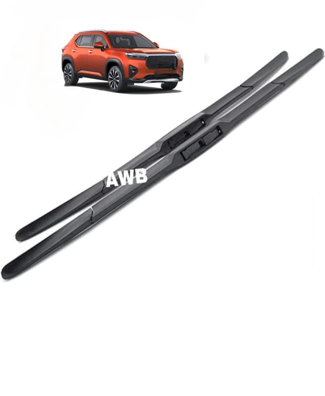 Image of AWB Front Hybrid Wiper Blade Compatible with Honda Elevate (Pack of 2)