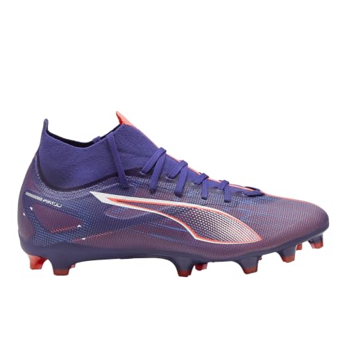 Puma Women's Ultra 5 Match+ Firm, Artificial Ground Soccer Cleats, Lapis Lazuli-Puma White-Sunset Glow, 7 by PUMA - Used condition - US$57.72