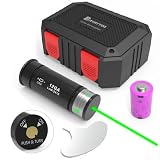 Bayattoo Laser Bore Sight 12GA Red or Green Laser Boresighter with Switch and Large Capacity CR...