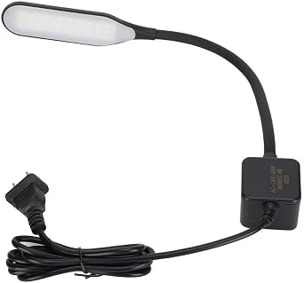 TOPINCN Sewing Machine LED Lamp 30 LED Desk Lamp with Magnetic Base, Black
