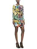 rosita serrano sängerin A-Linie Desigual Damen Kleid VEST_ROSITA, Schwarz (NEGRO 2000), Gr. S (Herstellergröße:M)