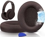 SOULWIT Cuscinetti Auricolari in Gel Raffreddamento Ricambio per Beats Studio Pro Wireless Cuffie con Cancellazione del Rumore, Padiglioni con Tessuto a Rete Traspirante, Schiuma ad Alta Densità