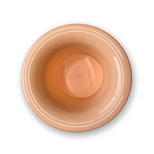 Top Hat Potty for Newborn Infant Potty Training | Elimination Communication | Includes 100% Cotton Undyed Fleece Cozy | Anti-Slip Rubber Band | for EC Baby Potty Training (Peach)