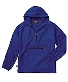 Charles River Apparel unisex child Pack-n-goÃ‚® Pullover Windbreaker Jacket, Royal, Medium US