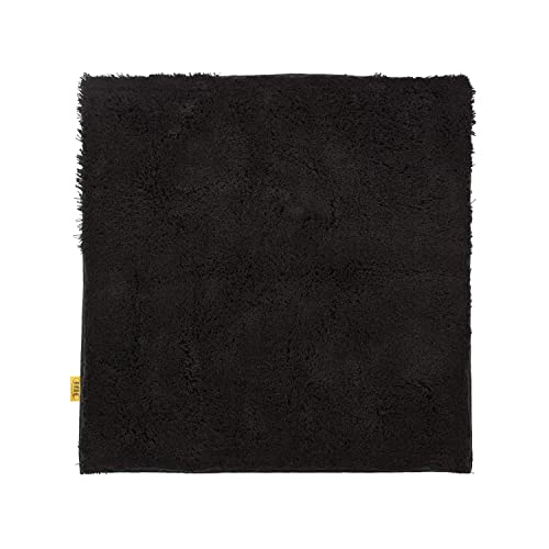 オカ 乾度良好 Dナチュレ バスマット 約70×70cm ブラック