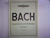 J S Bach Invention Und Sinfonien Urtext Landshoff B00HDD0R6Y Book Cover