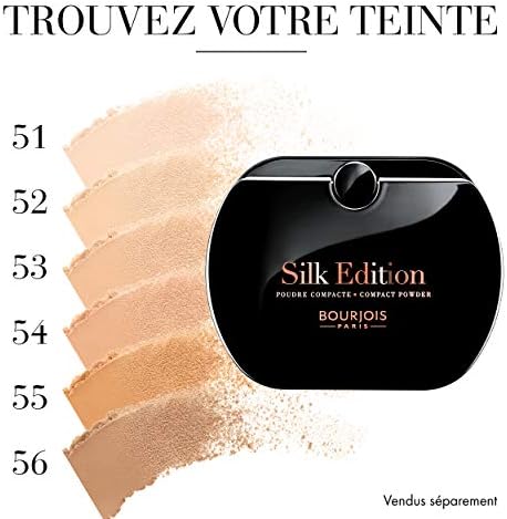 Bourjois Poudre Compact Silk Edition Powder 52 Vanilla, 9g, 368520