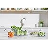 SmartStore Compact Clear Modular Storage Bin Container for Kitchen, XS