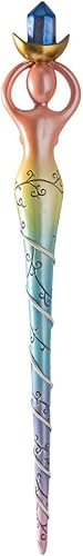 Miniatura 3 de Pacific Giftware Magia Mística Brujas y Magos Resina Espiral Diosa Varita Cosplay